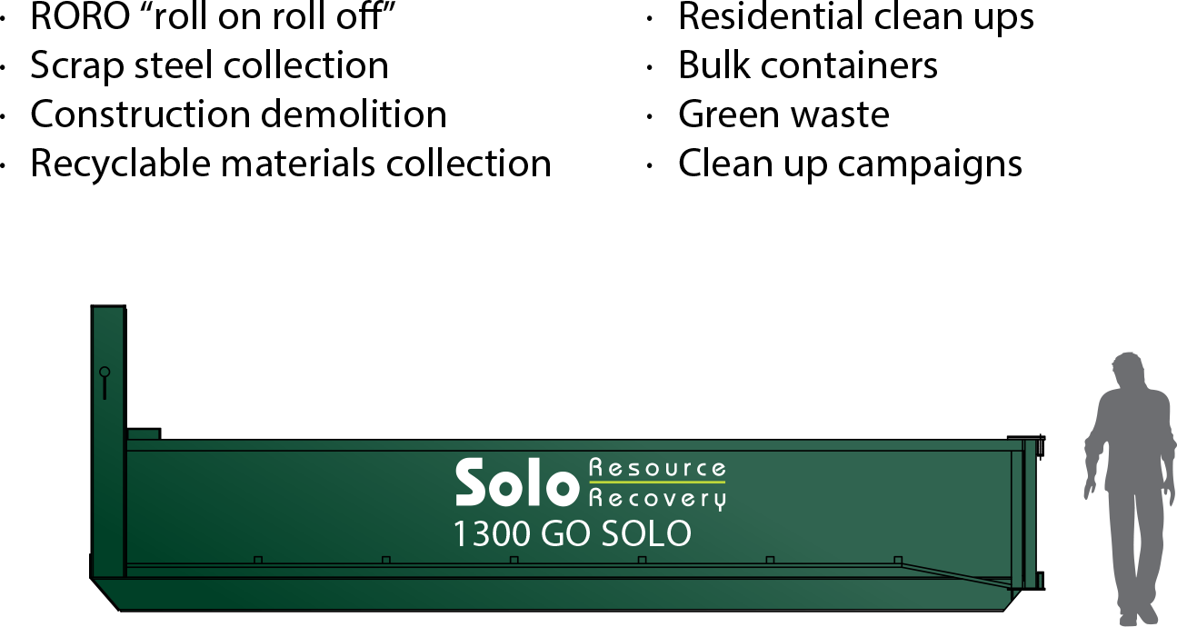 Bulk Waste Haulage, Bulk Waste Collection Solo